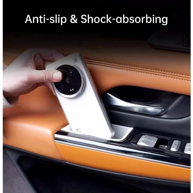 For XPeng G9 22-25 Car Door Storage Box Organizer Door Handle Slot Trash Can Organizing Tray Interior Tidying Accessories