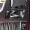 4Pcs Carbon Fiber Rear Door Handle Cover Trim Fit For Mercedes-Benz G-Class W463