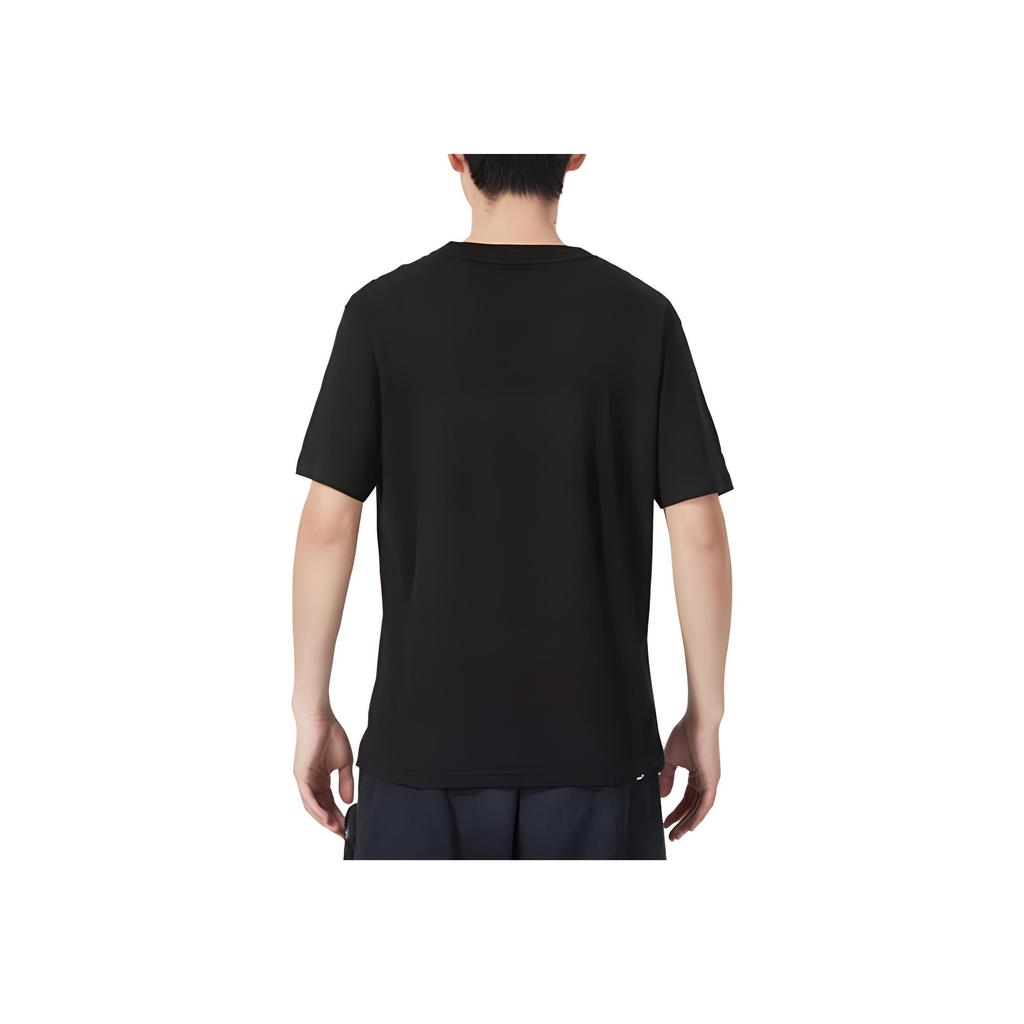 Puma Letter Print Sports Short Sleeve T-Shirt Men Tops Black 849449-01