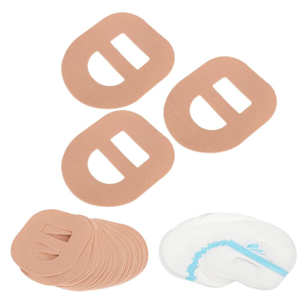 20PCS Pre Cut Sweatproof Tape Waterproof Pre Cut Adhesive Patches for Sensor Detector Probes