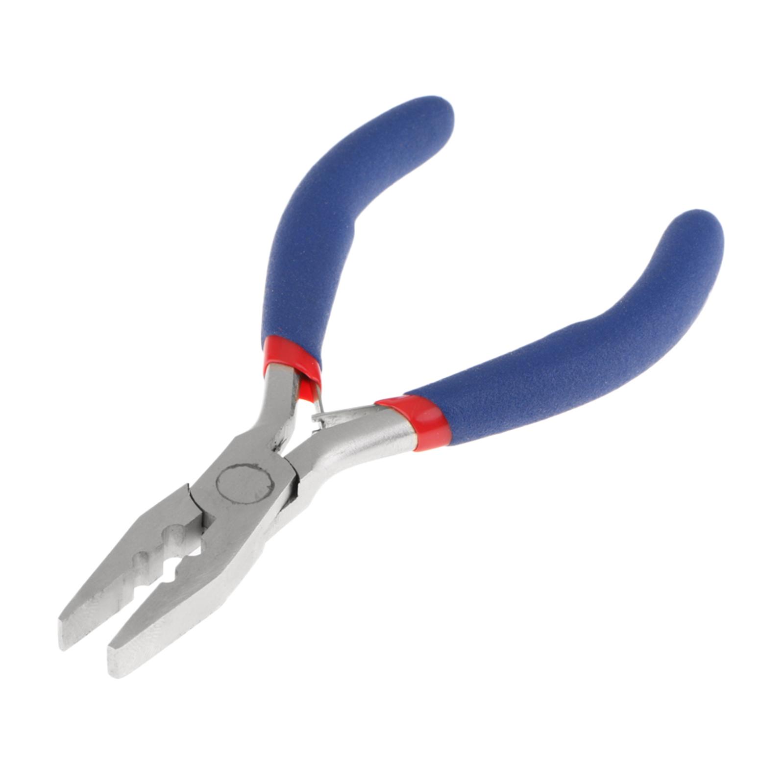 

Плоскогубцы для наращивания волос с 2 отверстиями Многофункциональный инструмент для наращивания волос для снятия волос Инструмент для ремонта петель микроколец 1