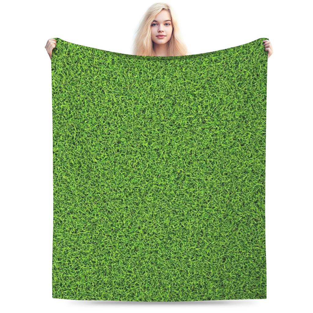 Comfortable Grass Battlemat Blankets Warm Soft Comfortable Plush Throw Blanket For Kids Home Decor Flannel Bedspread Bed Cover