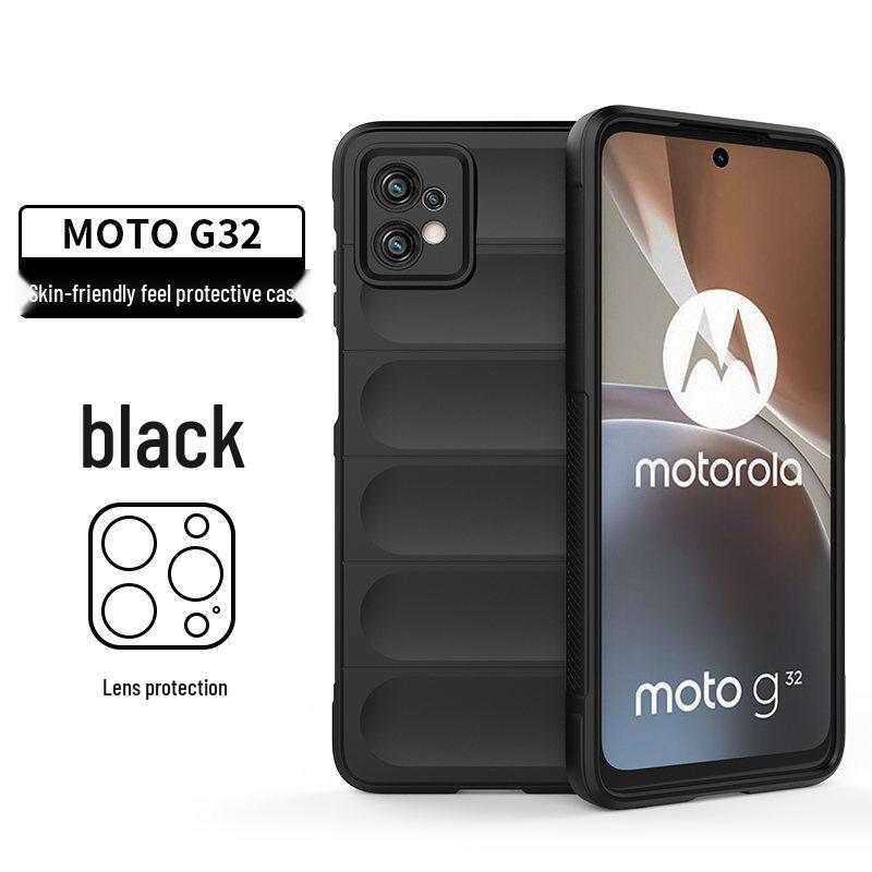 Motorola G32 Silicone Anti-Slip Protective Case, Phantom Shield, Drop-Resistant for G86