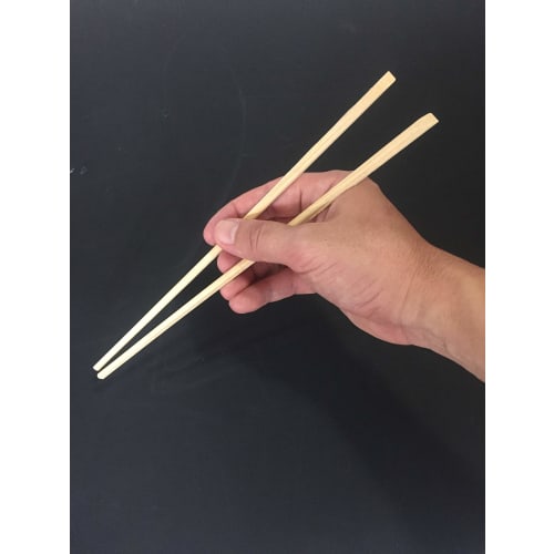 Yamato Bussan Disposable Chopsticks with Knots, Bamboo, 24cm Long, Utilizing Bamboo Knots, Recyclable Resource, Pack of 100