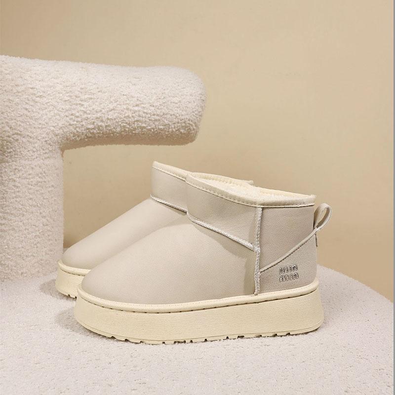 Winter Anti Slip Thick Bottom with Velvet Snow Boots for Women