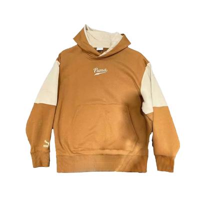 Lässiges Bequemes Hautfreundliches Kapuzen-Sport-Splicing College-Stil Sweatshirt Herren Sweatshirt Khaki 536786-97