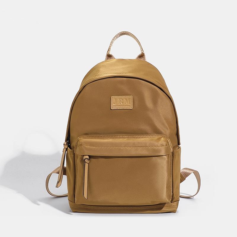 Рюкзак для старшеклассников в корейском стиле из ткани Оксфорд большой вместимости однотонный простой и универсальный женский рюкзак для студентов 4636₽