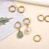 10pcs Stainless Steel Small Hoops Earring Piercing Ear Cartilage 8-20mm Women Men Stainles Steel Round Circle Pendientes