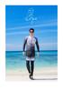 Matching Men's & Women's Sun Protection Split Long Sleeve Wetsuit - Snorkeling & Surfing Suit
