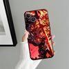 Demons Anime Slayer Case for iPhone 12 X XS XR 17 16 Pro Max 11 SE 17Air 14 7 8 13 Mini 15 Plus Soft Back Phone Cover