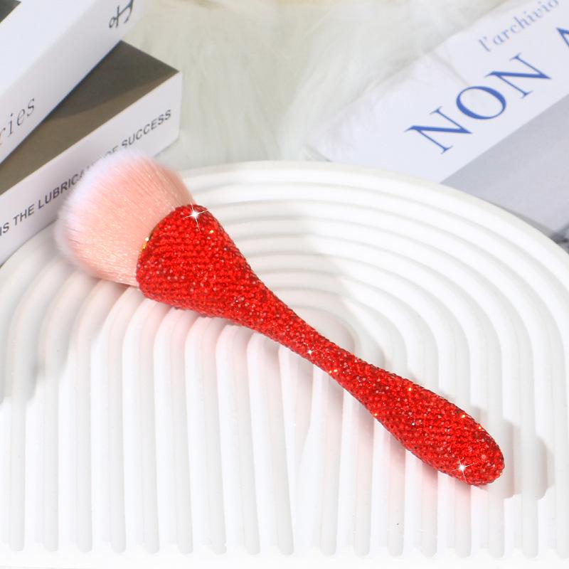 Diamond Waist Soft Hair Oversized Makeup Brush for Loose Powder and Blush