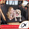 Removable Car Mat Hardboard Extension Dog Kennel Waterproof Scratch Proof Car Pet Hammock Rear Seat Travel Mat Dog Seat Cover