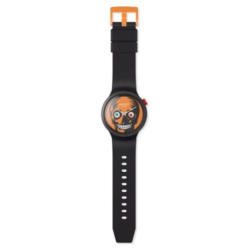 Swatch IT'S SPOOKY TIME BIG BOLD SB03B700 Black