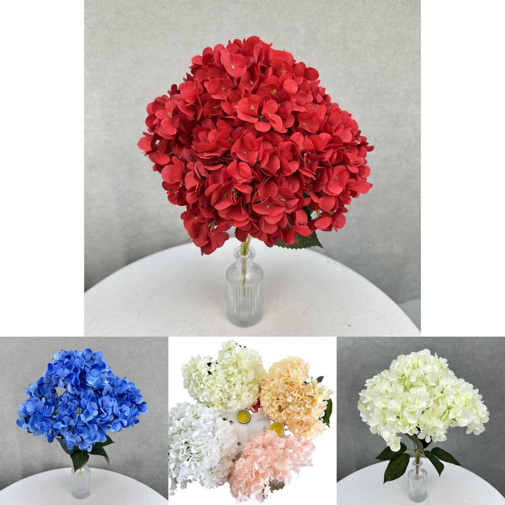 Diy Artificial Hydrangea Macrophylla Home Decor With Flowers For Wedding And Photography Use