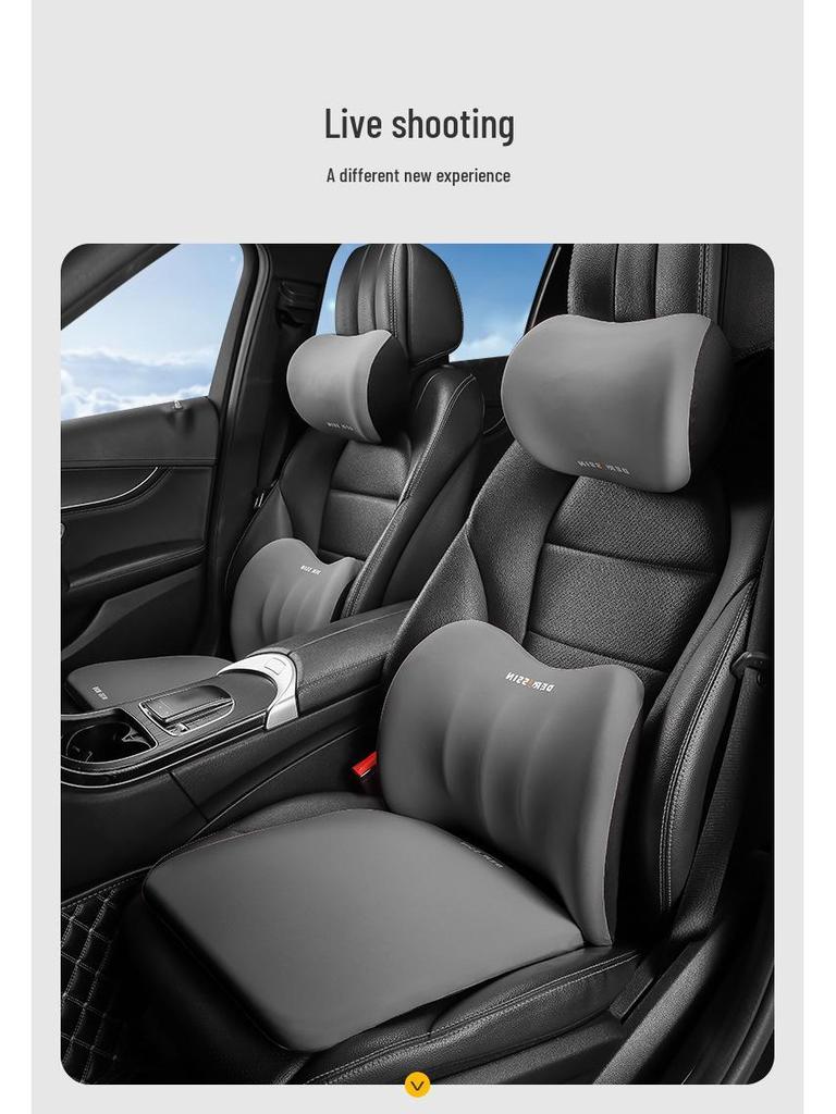 Universal Winter Car Seat Cushion with Lumbar Support - Warm, Simple & Stylish for All Seasons