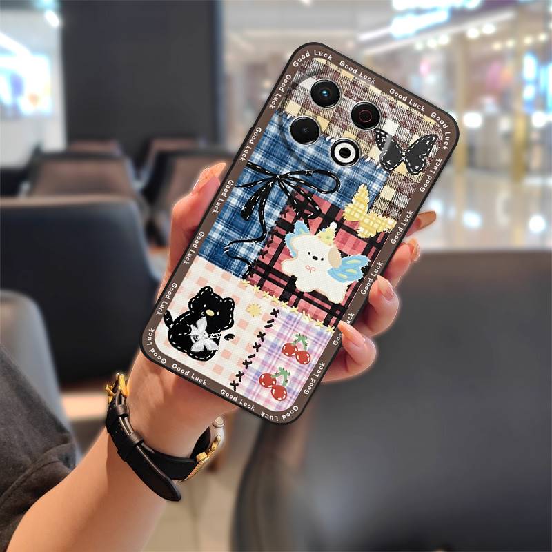 Shockproof Cartoon Phone Case For Tecno Spark30 Pro 4G/KL7 Graffiti Waterproof Anti-dust Full Wrap Back Cover Anti-knock