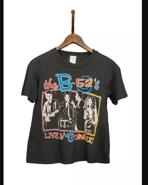The B-52 s tour live short sleeve T-shirt size S-5XL XXL