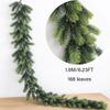 Artificial Christmas Pine Garland, Greenery Winter Garland Decor for Home, Wall, Porch, Table, Mantle, Indoor Outdoor Decoration