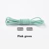 Elastic Laces Sneakers Round Shoelaces Without Ties Rubber No Tie Shoe Laces Shoes Kids Adult Quick Shoe Lace Rubber Bands