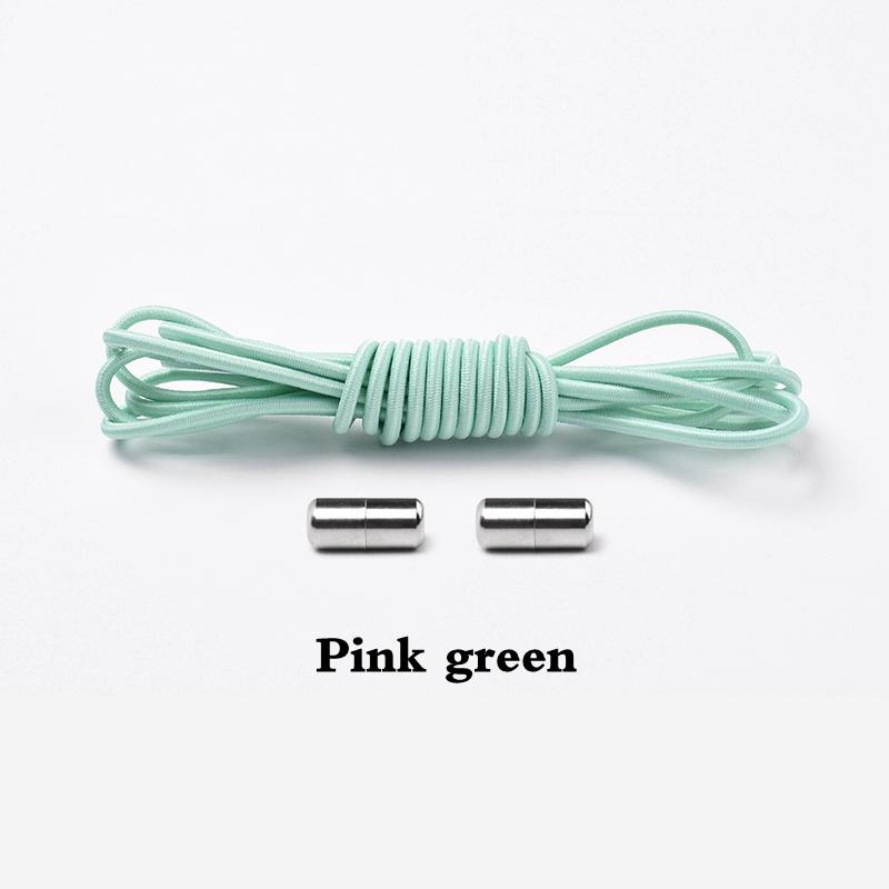 Elastic Laces Sneakers Round Shoelaces Without Ties Rubber No Tie Shoe Laces Shoes Kids Adult Quick Shoe Lace Rubber Bands