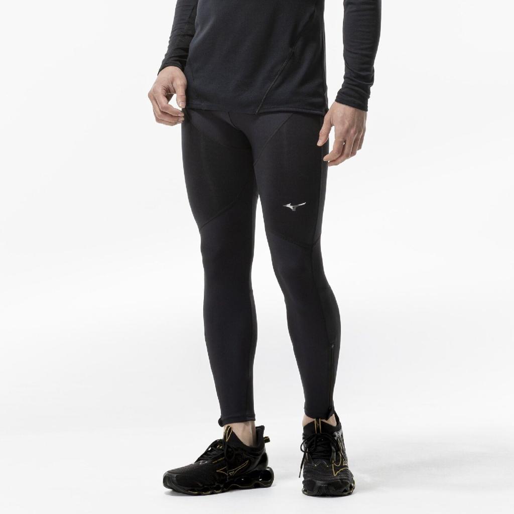 Running Wear Thermal Charge Breath Thermo Tights J2MBD500 Black M Men's