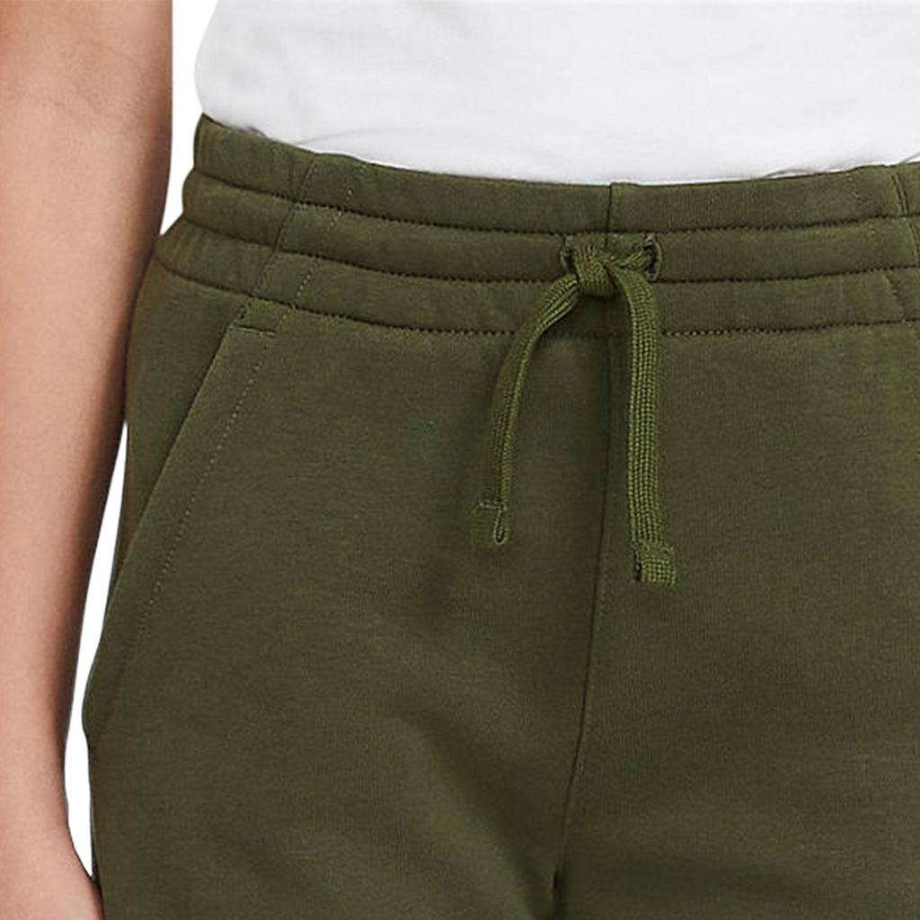 Nike Kids  Knitted Sports Pants Logo Print Solid Color Casual Kids pants Green DA0864-326