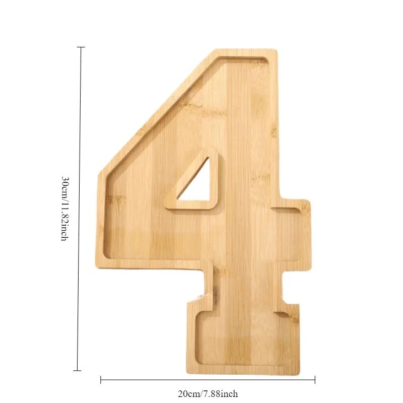 2025 Цифровой поднос Фрукты Сырная тарелка Овощная тарелка Праздничные принадлежности Тарелка с приготовленной едой 4