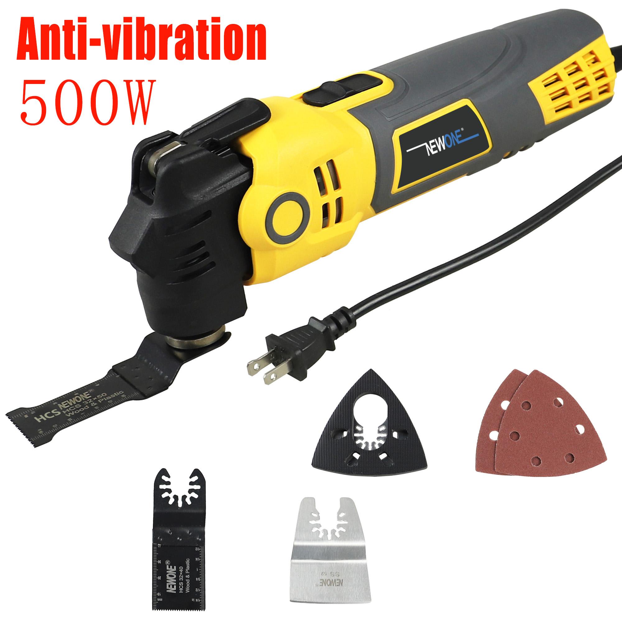 

500 Вт Антивибрационный Быстросъемный/Сменный Осциллирующий Инструмент, Электрический Триммер Пила DIY Инструмент для Дома Реноватор Для Резки Дерева/пластика/металла жёлтый