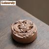 Old Rock Mud Auspicious Dragon Teapot Cover Holder Japanese Cover Frame Lid Bracket Zisha Pot Lid Shelf Tea Services Decoration