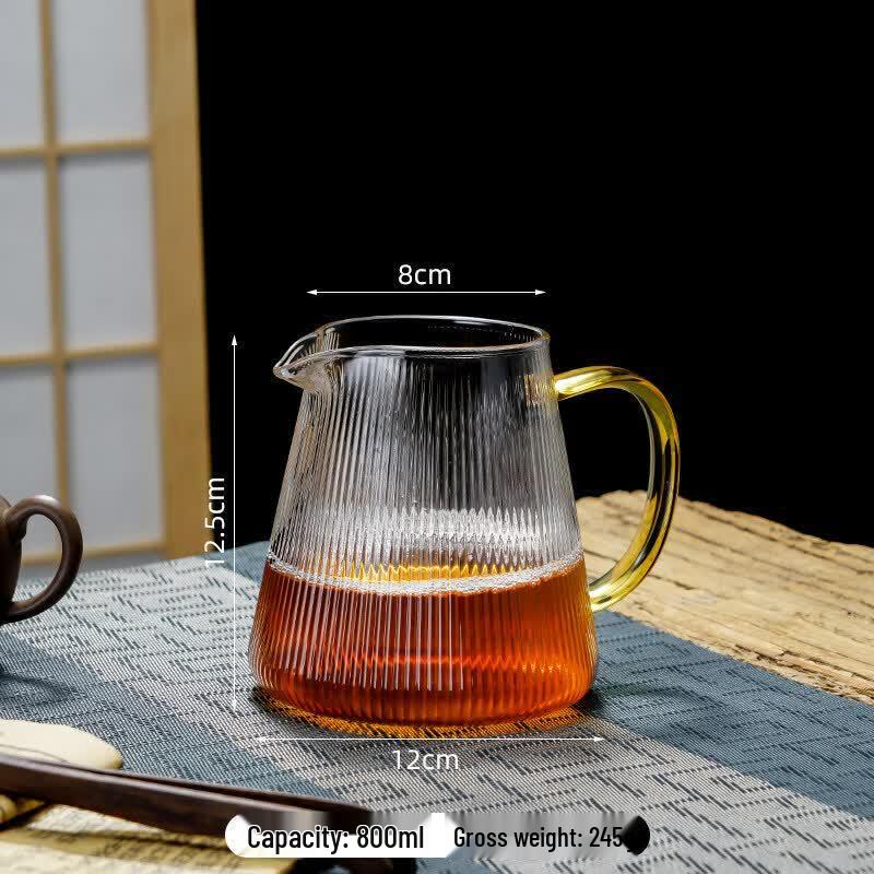 Yulolandu Hammered Glass Gongfu Fair Cup