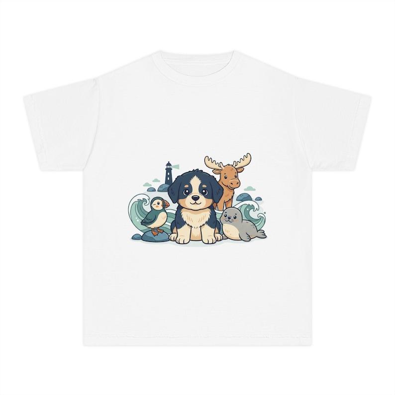 Newfoundland friends Youth Midweight Tee 130