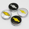 4Pcs ABS+Aluminum 60mm Emblem Car Wheel Hub Center Cap Car Parts For Chevrolet Cruze Captiva Lacetti Spark Aveo Orlando Camaro