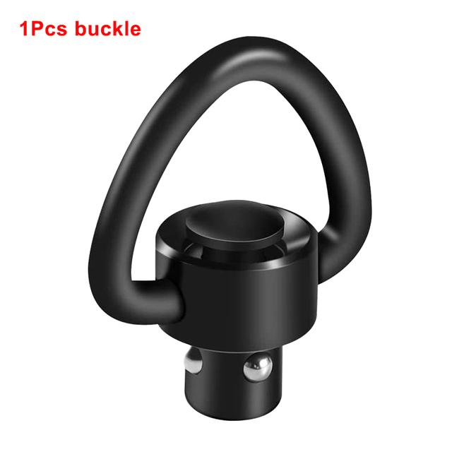 

1,25-дюймовый поворотный строп QD, прочные быстросъемные поворотные кнопочные соединения для двухточечного стропа, вращающийся на 360°, легко монтируемый строп QD