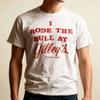 Miranda Lambert I Rode the Bull At Gilleys Unisex S-234XL White Shirt