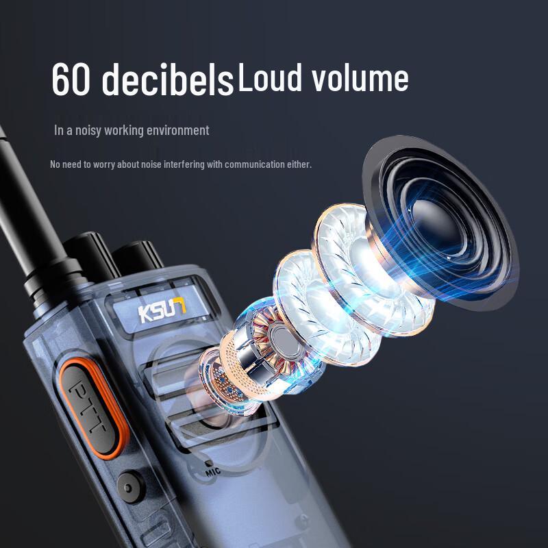KSUN TFSI Professional Digital Long-Range Walkie-Talkie (CN version)