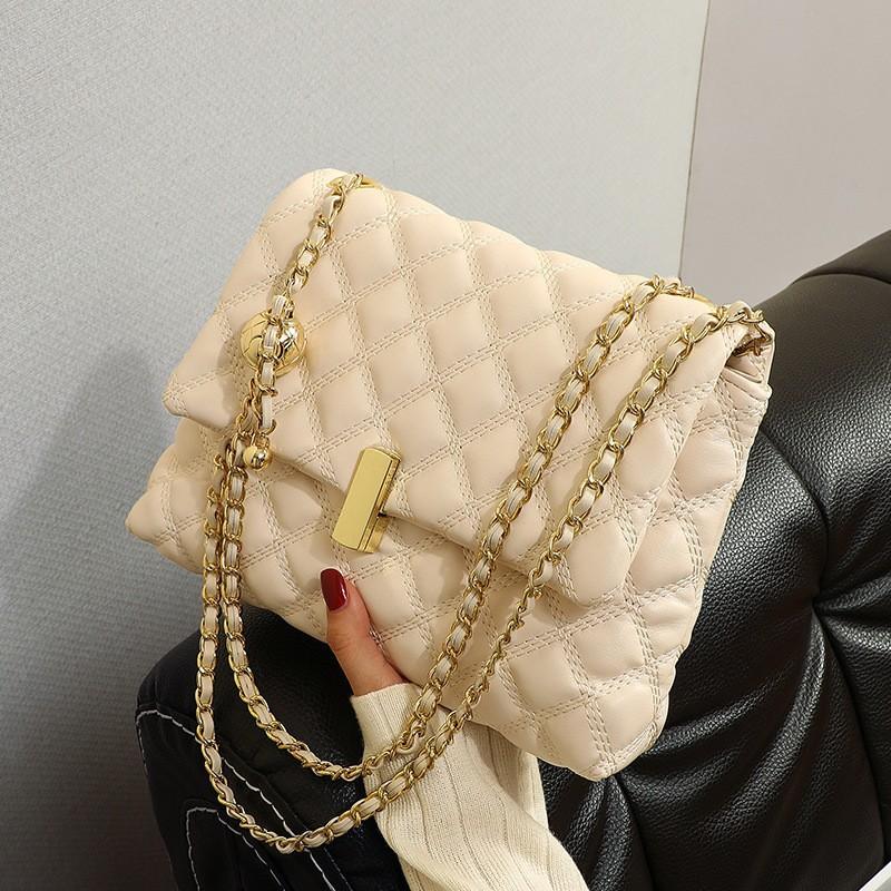 Bag Fashion Bag Women's Crossbody Bag Senior Sense Small Bag Spring/summer Classic Leather Chain Bag