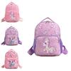 Cute Cartoon Unicorn Backpack Animal Print Design For Preschool Classroom Use