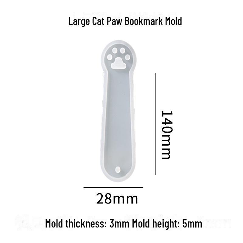 DIY Pazur kota silikonowa forma do robienia kolczyków i breloków