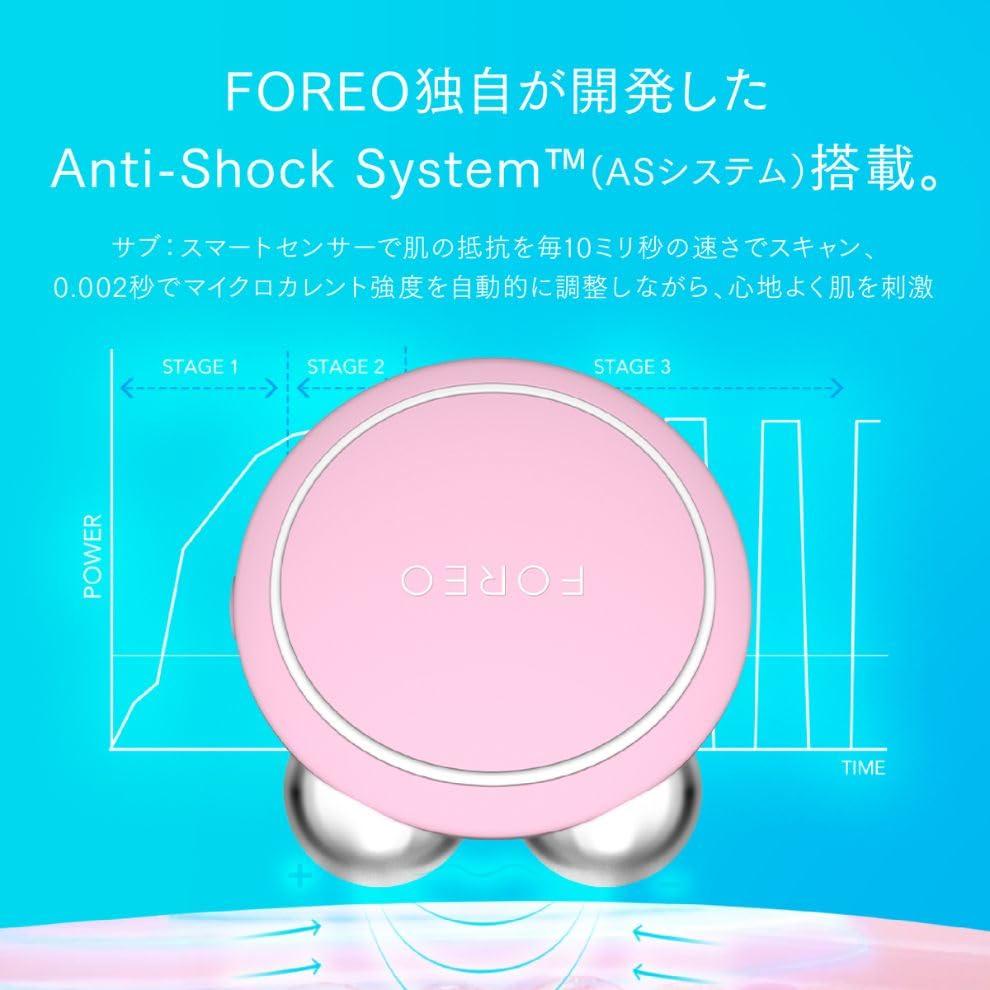 BEAR Mini Smart Microcurrent Facial Toning Device (BEAR Mini, Pearl Pink)