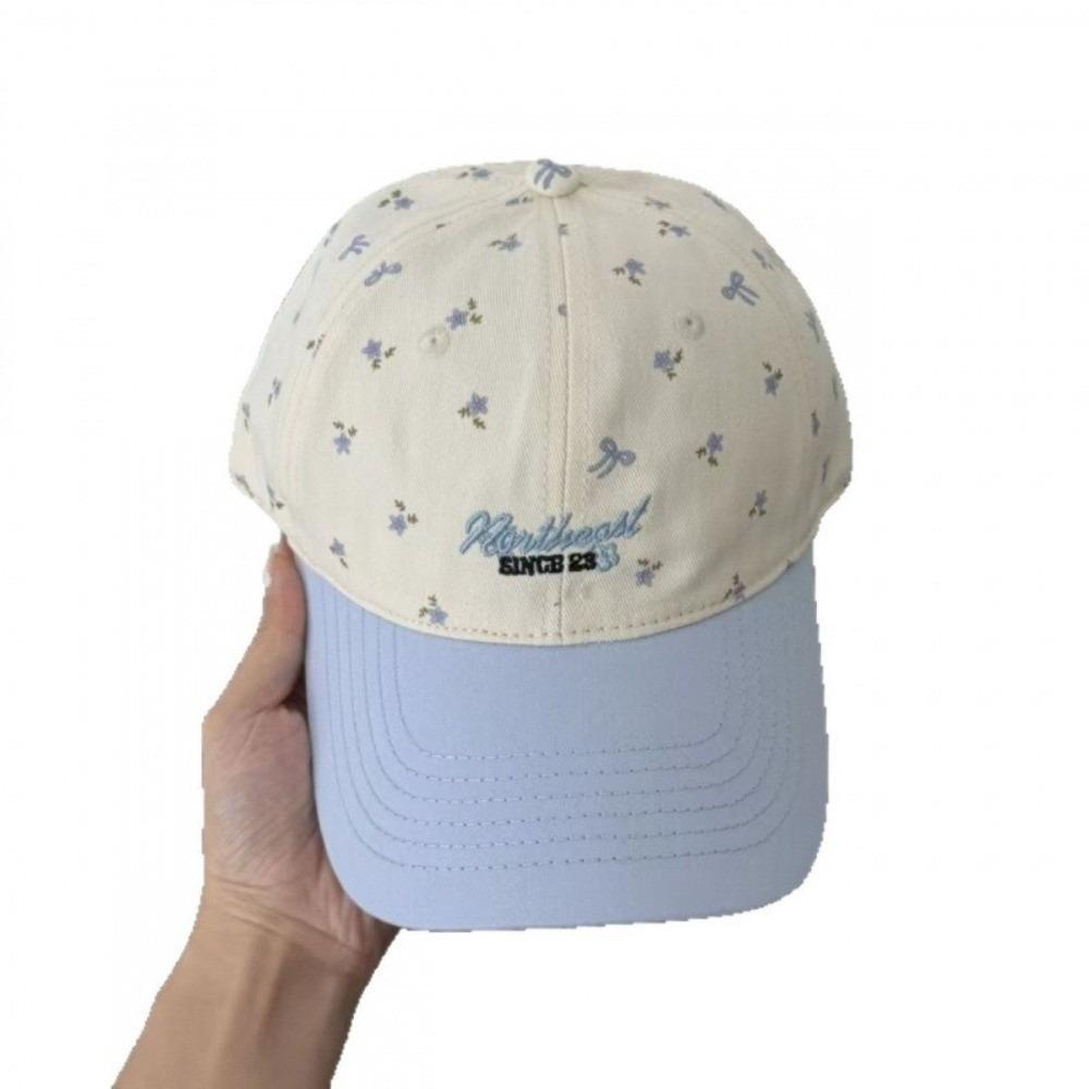 Face Slimming Girls Baseball Cap 56cm-60cm Head Circumference Embroidered Cap  Daily Wear