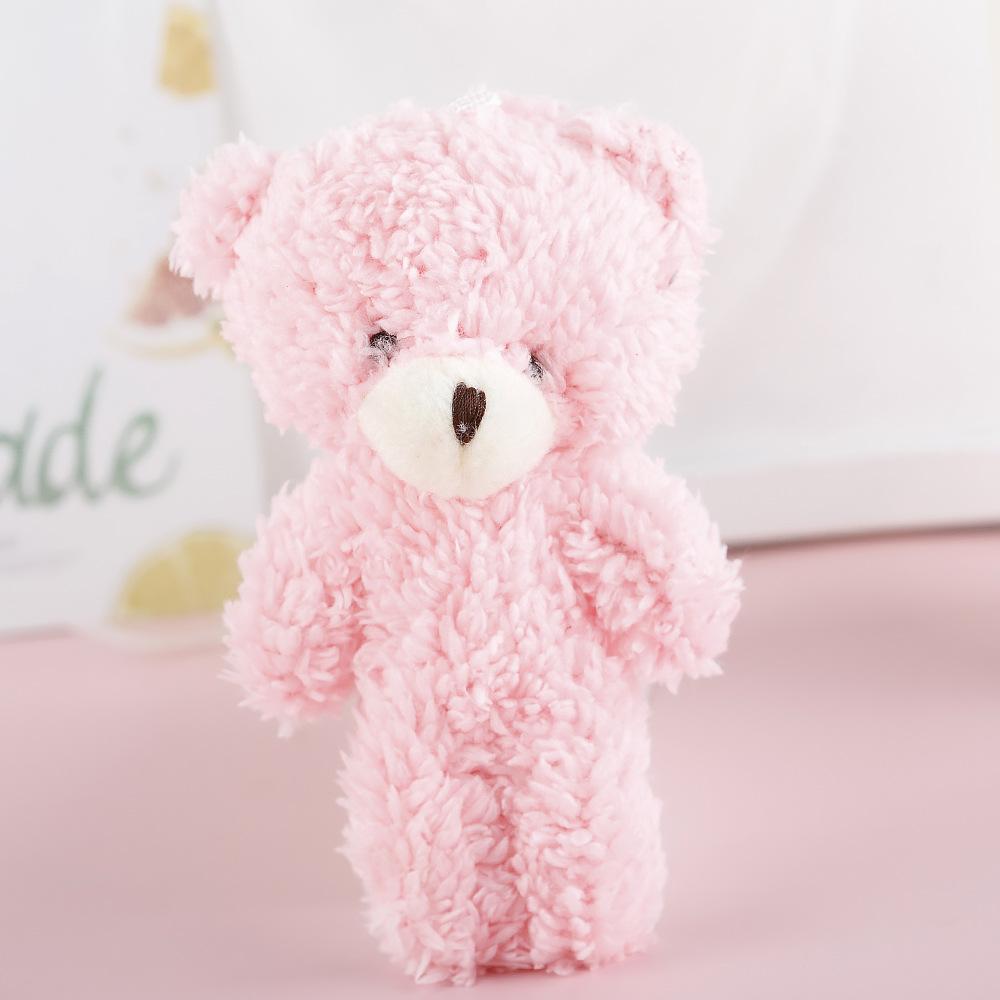 1PC Mini Stuffed Bear Plush Toy Keychain Stuffed Animal Doll Toy For Girls Gifts