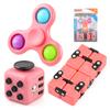 New And Strange Toys, Infinity Rubik'S Cube Decompression Dice Exterminator Pioneer Fingertip Gyro Bubble Music 3-Piece Set