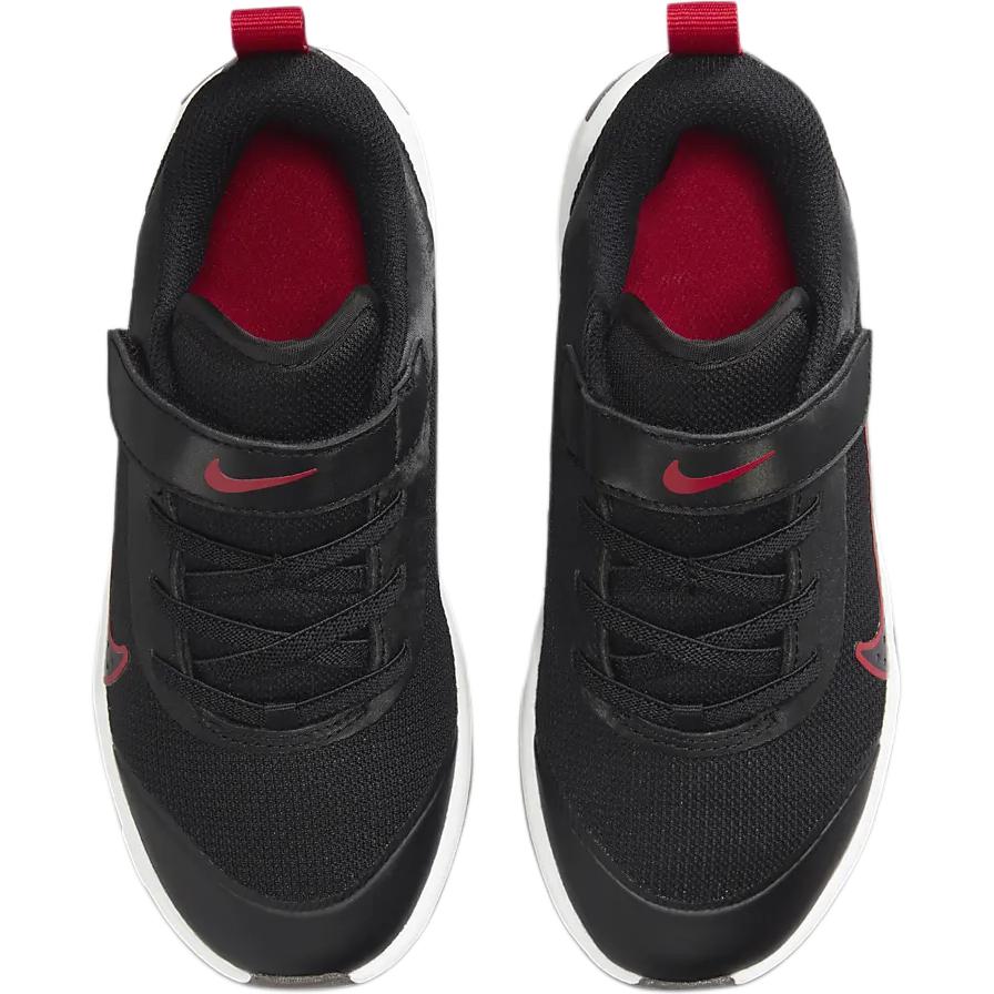 Nike Omni Multi-Court PS Black Gym Red Kids Sneakers Cement-Grey Burgundy-Ash DM9026-008