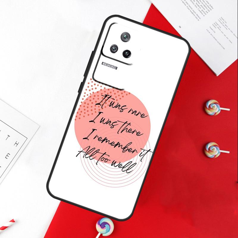 All Too Well Lyrics Cover For Xiaomi 11T 12T 13T 14T Pro 13 14 15 Ultra POCO X7 Pro X3 X5 X6 F5 F6 M6 Pro Case