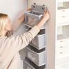 1PC Over Door Hanging Organizer with Mesh Pockets Large Wall Mount Storage for Home Essentials Bathroom Organization
