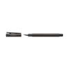 Neo Slim Fountain Fine Officially Imported FABER-CASTELL Pen, Gunmetal, Nib, 146251, Dual-Use,