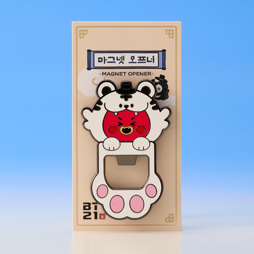 BT21 TATA K-Tiger Magnetic Bottle Opener