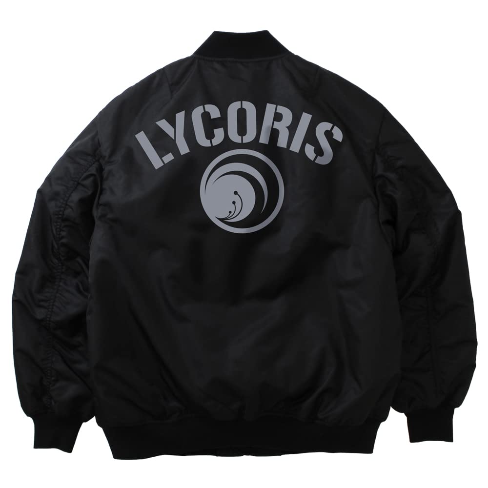 

Nijigen Cospa Licorice Recoil Куртка Licorice ЧЕРНАЯ Размер XL MA-1 чёрный