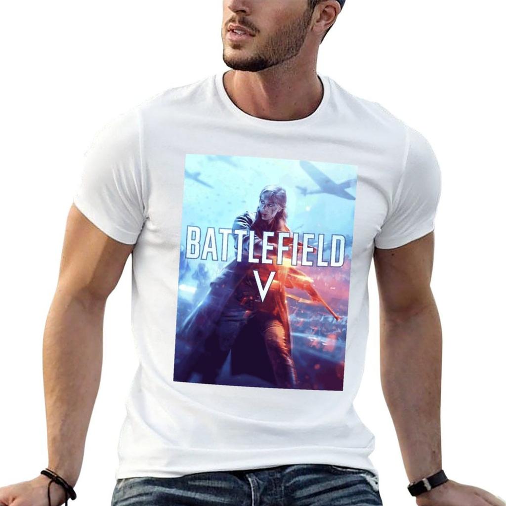 Battlefield V 5 Fan Art 4k Klassisches T-Shirt Anime T-Shirts Für Unisex G Unisex T-Shirts Für Unisex Tshirt