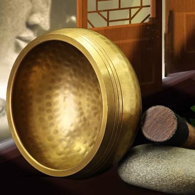 Nepal Klangschale handgefertigt Klangheilung Therapie Instrumente tibetische Klangschalen Meditation Massage Yoga Chakra Zubehör